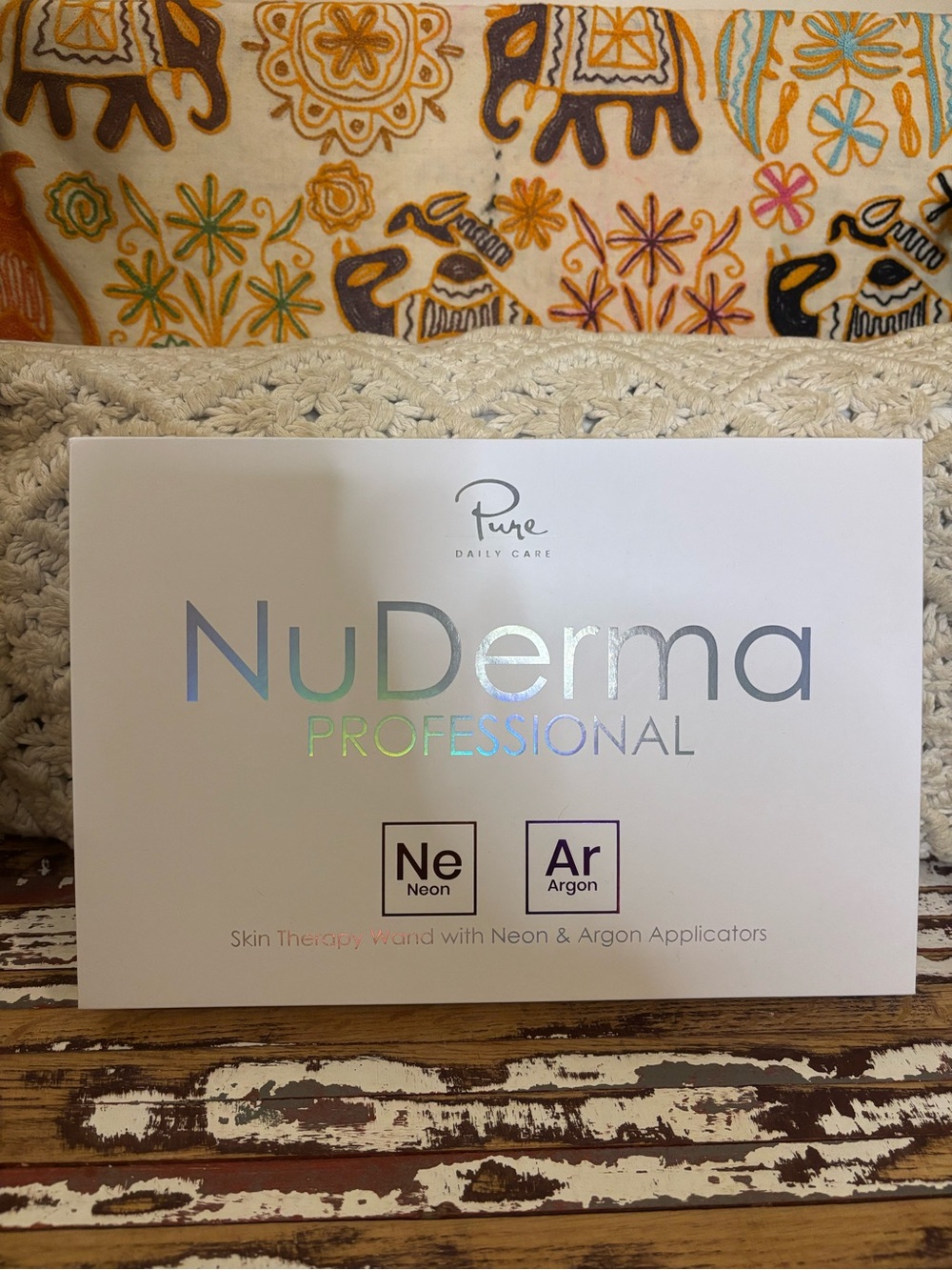 NuDerma Professional Skin Therapy Kit — Iridescent Silver White